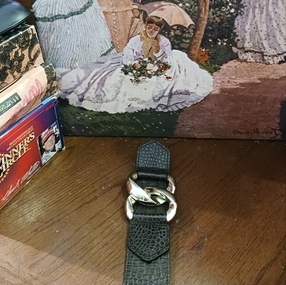 🎁Zara Leather Belt Brown Alligator🇪🇸 Pattern,Fits 27"-34",Like New!,🎁 🍎 💝 - Picture 3 of 12